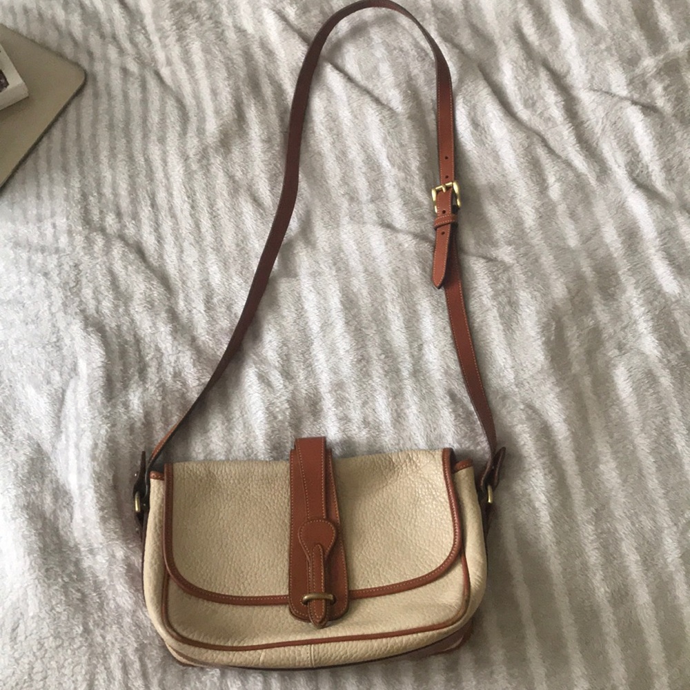 Dooney & Bourke Vintage Tan Leather Purse